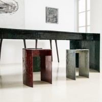 <a href="https://www.galeriegosserez.com/artistes/middernacht--alexander.html"> Middernacht & Alexander</a> - How I Got Over - Carmine Soprano Stool